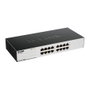 D-Link GO-SW-16G/E Switch de 16 Puertos Gigabit Ethernet, Negro
